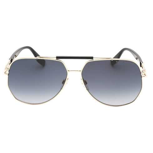 Marc Jacobs MARC 673/S 0807 9O BLACK/DARK GREY SF Sunglasses Male One Size